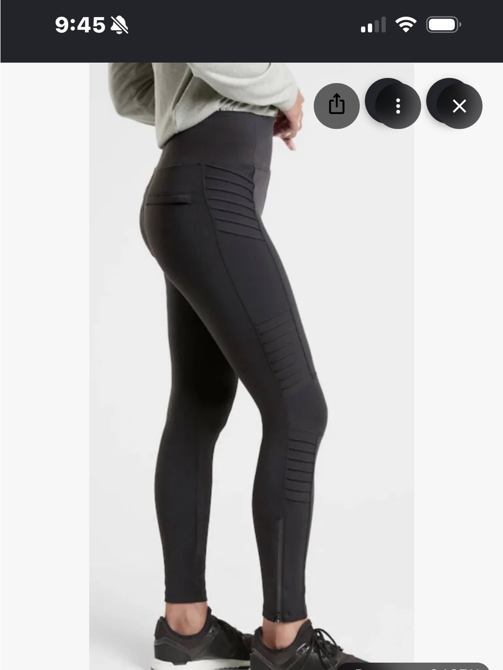 Athleta Delancey Moto tight
